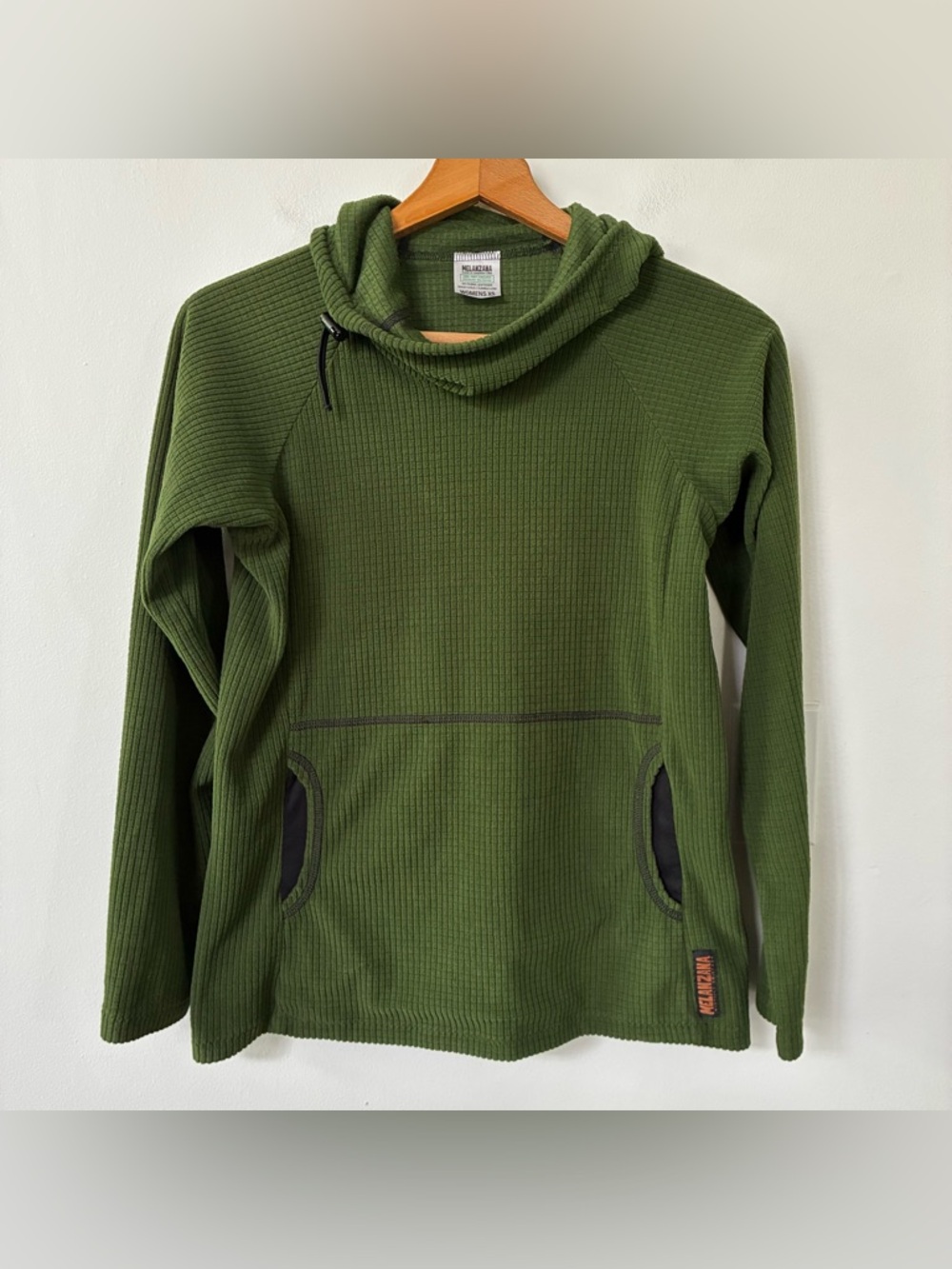 Melanzana Microgrid Hoodie Pullover